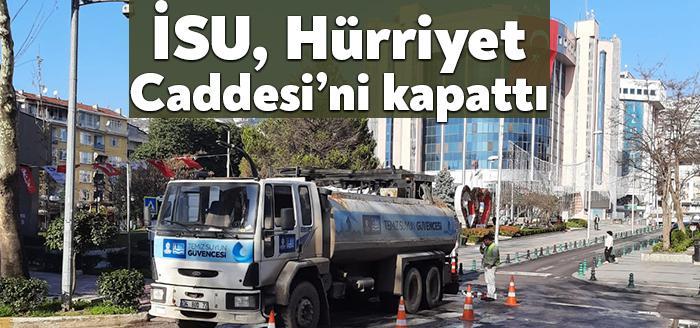 İSU Genel Müdürlüğü (İSU), kent genelinde çalışmalarını sürdürüyor. Yürüyüş Yolu