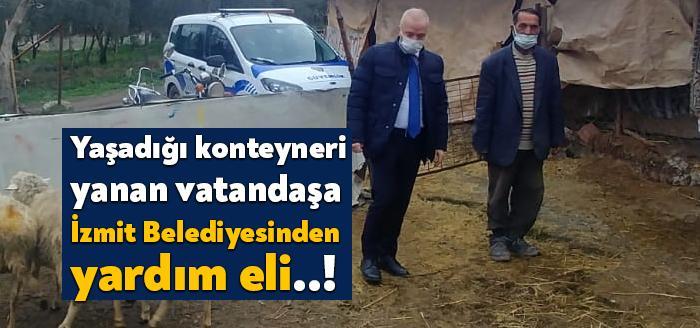 İhtiyaç sahibi vatandaşlara kol kanat germeye devam eden İzmit Belediyesi,