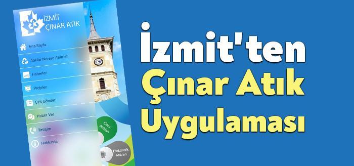 İzmit Belediyesi, yeni projesi Çınar Atık Uygulaması ile geri dönüşümde