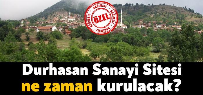 İzmit Durhasan köyünde yemyeşil tarım arazileri üzerine İzmit Durhasan Makineciler