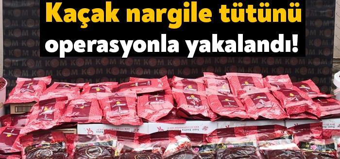 Kocaeli'de yapılan operasyonla kaçak nargile tütünü yakalandı. Kocaeli İl Emniyet