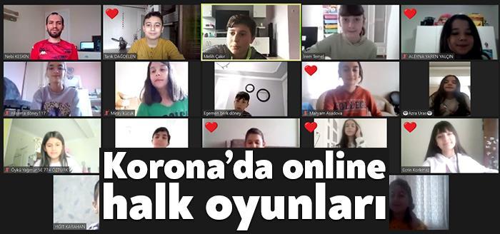 Kartepe Belediyesi bünyesinde bulunan halk oyunları ekibi Covid-19 dolayısıyla uygulanan