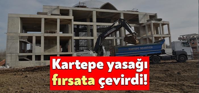 Ülke genelinde ve Kartepe’de uygulanan sokağa çıkma kısıtlamasında Kartepe Belediye