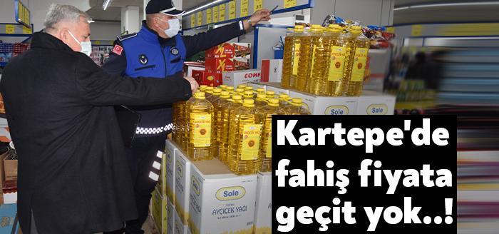Kartepe Belediyesi Zabıta Müdürlüğü ekipleri ilçe genelinde yaptığı rutin denetimlerde