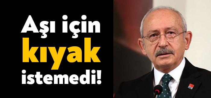 CHP Genel Başkanı Kemal Kılıçdaroğlu "Aşılama başladı, aşı için davet