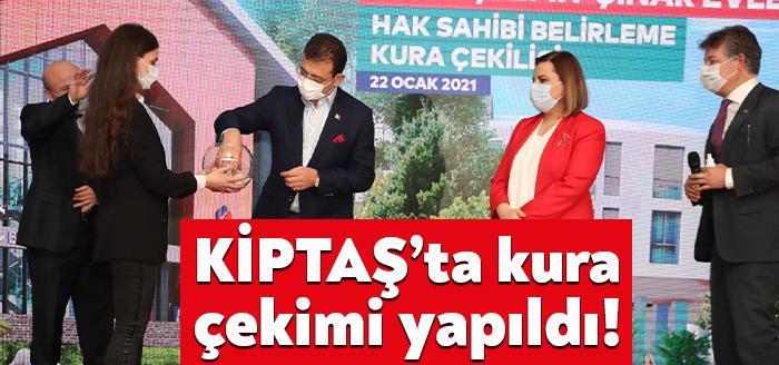 İBB Başkanı Ekrem İmamoğlu ve Fatma Kaplan Hürriyetin katılımıyla KİPTAŞ
