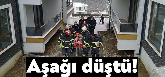 Kocaeli'nin Gölcük'te bir binanın asansör boşluğundan zemine düşen Zeynep A.