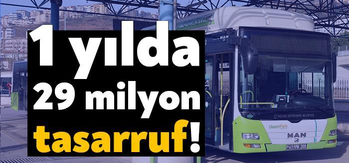 Kocaeli Büyükşehir Belediyesi iştiraklerinden UlaşımPark’ın işletmesini sağladığı çevre dostu doğalgazlı