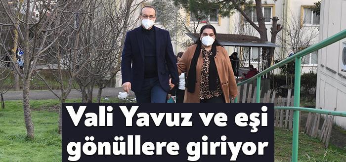 Vali Seddar Yavuz ve eşi Selda Yavuz, Gönülden Gönüler projesiyle