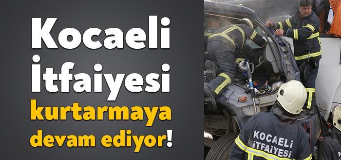 Kocaeli Büyükşehir Belediyesi İtfaiye Daire Başkanlığı 2020 yılında 8 bin