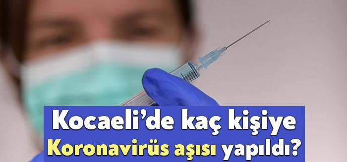 Sağlık Bakanlığı’nın Kocaeli'de tüm Türkiye ile birlikte başlayan koronavirüs aşılamaları