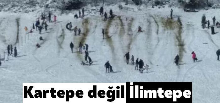 Körfez İlçesi İlimtepe Mahallesi, yüksek alanda kaldığı için kış mevsiminde