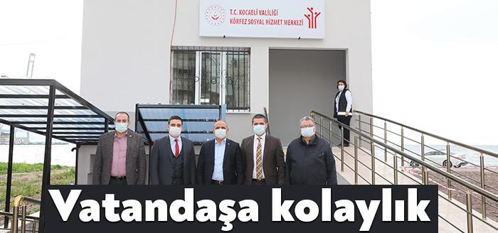 Körfez Belediyesi tarafından projelendirilerek tadilatı yapılan binada hizmet vermeye başlayan