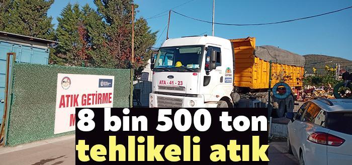 Körfez Belediyesi Temizlik İşleri Müdürlüğü ekipleri, 2020 yılı içerisinde 8