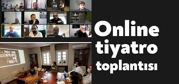 'Belediye ve Şehir Tiyatroları Dijital Buluşması' başlığıyla bir araya gelen