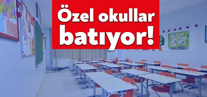 Özel okullar, salgında 300 bin öğrenci kaybetti. 936 kolej kapandı.