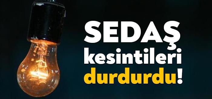 Sakarya Elektrik Dağıtım A.Ş.(SEDAŞ) Genel Müdürlüğü bir açıklama yayınlayarak 3