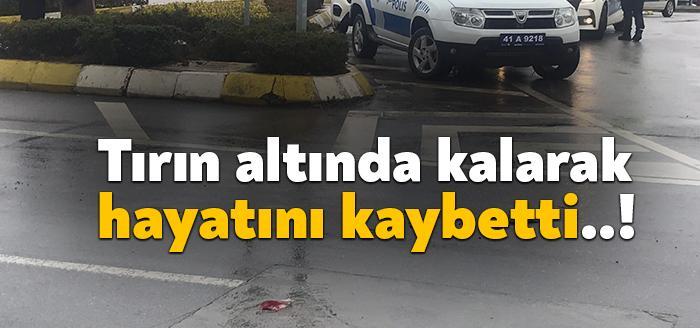 Kartepe Köseköy battı çıktı üzerinde karşıdan karşıya geçmeye çalışan 77