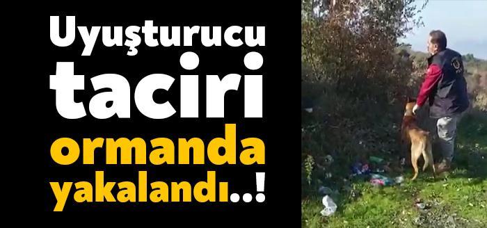 Kocaeli'nin Gölcük ilesinde uyuşturucu madde ticareti yaptığı belirlenen kişi polis