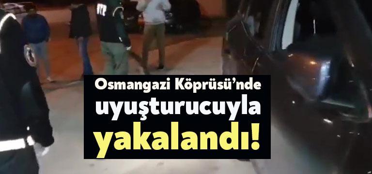 Kocaeli Emniyet Müdürlüğü ekipleri tarafından durdurularak arama yapılan bir araçta