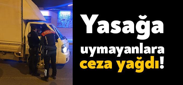 Corona virüsü salgınının yayılmasının önlenmesi kapsamında yapılan kontrollerde kural ihlalleri