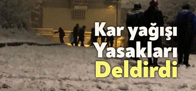Kocaeli’de Bağçeşme başta olmak üzere kentin yüksek kesimlerinde vatandaşlar sokağa