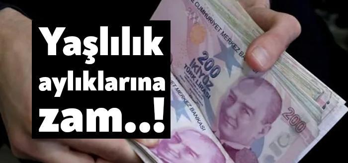 Ocak, 65 yaş aylığı alan 768 bin kişi için de