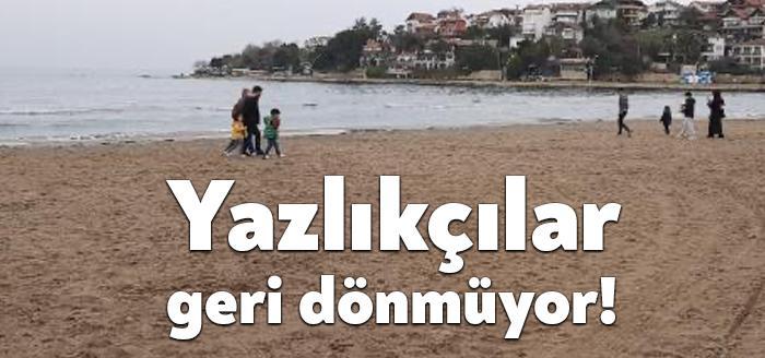 Kocaeli'nin Karadeniz'e kıyısı bulunan Kandıra ilçesinde yazlıkları bulunan vatandaşlar, pandemi nedeniyle