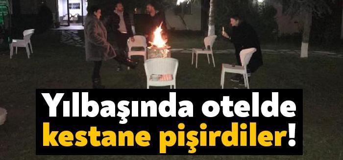 Kocaeli'nin Kartepe ilçesinde butik bir otelde konaklayanlar koronavirüs tedbirleri kapsamında