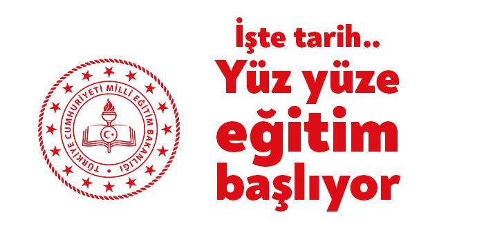 Milli Eğitim Bakanlığı yüz yüze eğitimle ilgili açıklama yayınladı. Açıklamda