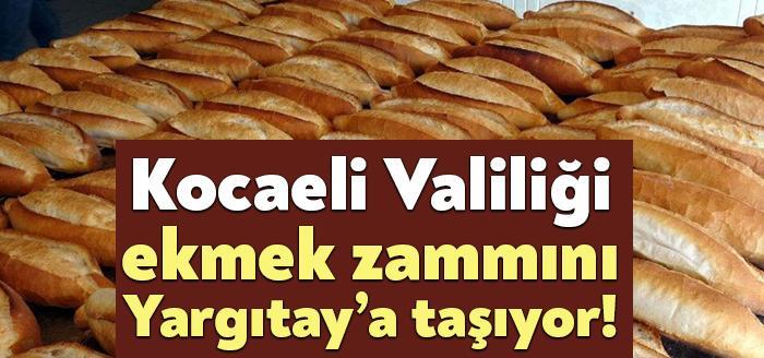 Kocaeli’de 230 gr ekmeğin 2.00 TL (kilogramı 8,69 TL) den