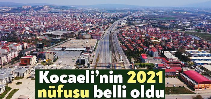 Türkiye İstatistik Kocaeli Bölge Müdürlüğünce açıklanan verilere göre Türkiye nüfusu
