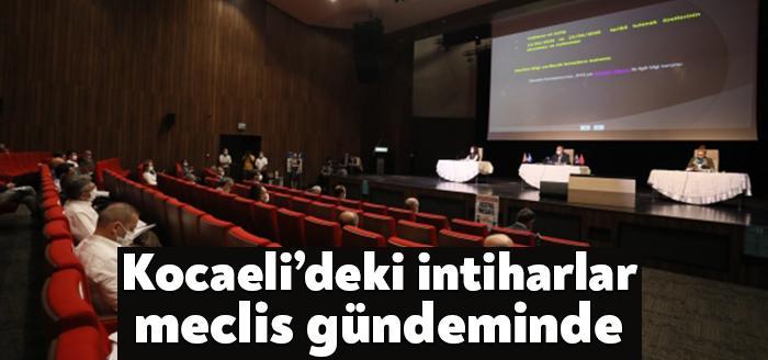 Kocaeli’deki son günlerdeki intiharlar Kocaeli Büyükşehir Belediye Meclisi’ne taşındı. İYİ