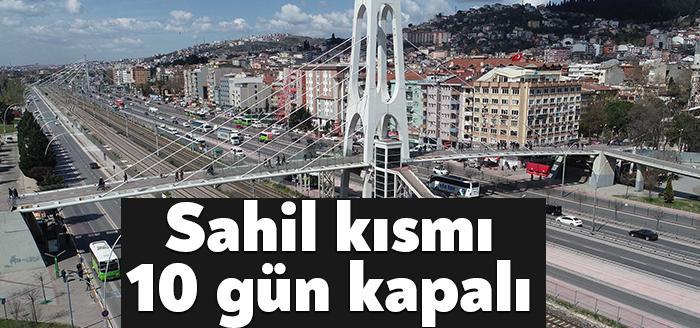 Mimar Sinan Köprüsü’nün sahil kısmında bulunan yürüyen merdiven, periyodik bakım