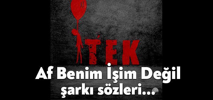 Sagopa Kajmer Af Benim İşim Değil şarkı sözleri yeniden gündem