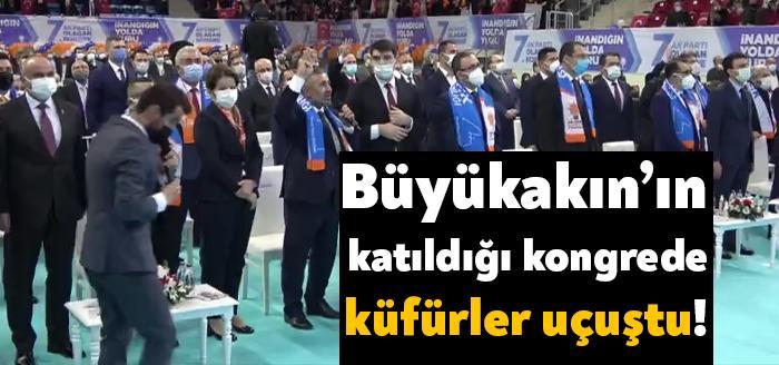 Tahir Büyükakın'ın da katıldığı AKP Bilecik İl Kongresi'nde yaşanan ses