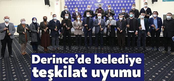 AKP Derince İlçe Başkanlığı’nın düzenlediği Koordinasyon Toplantısı’na katılan Derince Belediye