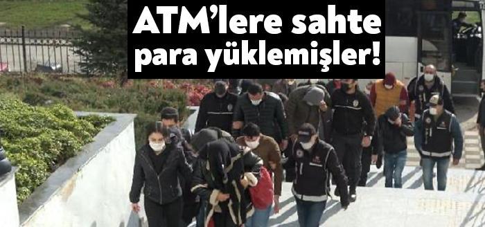 Kocaeli merkezli 4 ilde, ATM'lere sahte para yükleyip hesaptan para