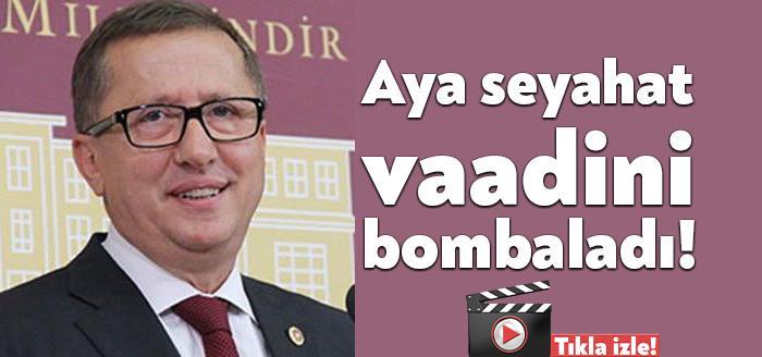 İYİ Partili Lütfü Türkkan, Cumhurbaşkanı Erdoğan'ın 'Ay'a gideceğiz' açıklamasını; geçiş