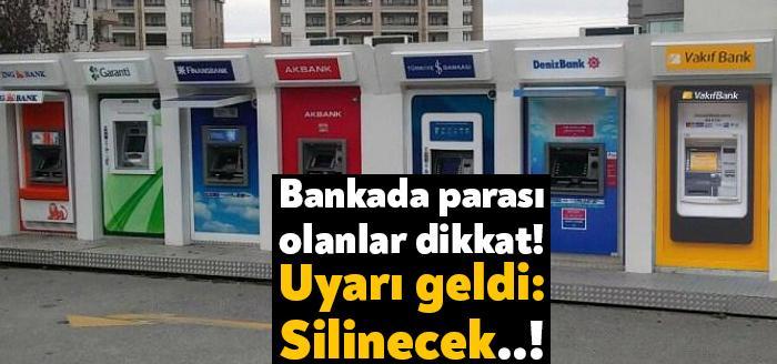 Bankada hesabı olan binlerce kişiyi ilgilendiriyor. Çok sayıda banka harekete