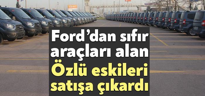 Ford Otosan'ın Başiskele Belediyesi'ne hibe ettiği 74 hizmet aracı sonrası