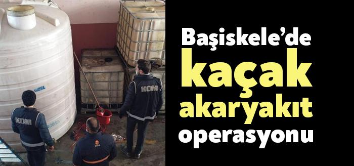 Kocaeli'nin Başiskele ilçesinde bir iş yerine yapılan baskında 14 bin