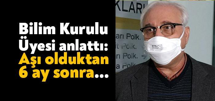 Bilim Kurulu Üyesi Prof. Dr. Tevfik Özlü, Covid-19 tedavisi gördükten