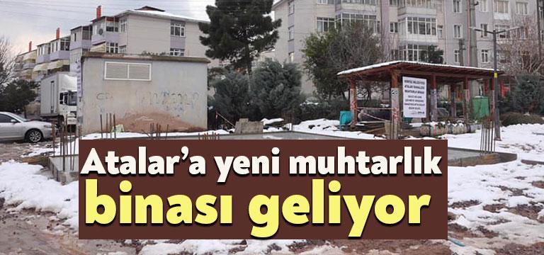 Körfez Belediyesi, Atalar Mahallesi’nde yapacağı yeni “Muhtarlık Hizmet Binası” için