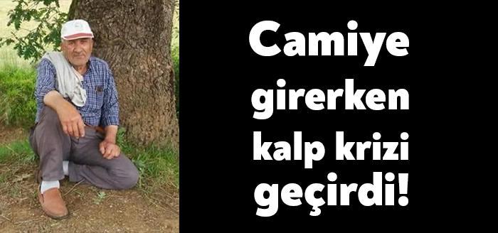 Körfez İlçesi Dikenli Köyü'nde öğlen namazı için abdestini alıp camiye