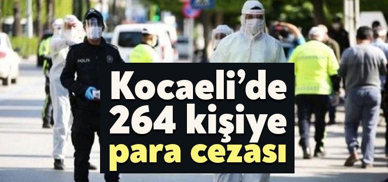 Koronavirüs salgınının yayılmasının önlenmesi kapsamında yapılan kontrollerde kural ihlalleri yapan 264