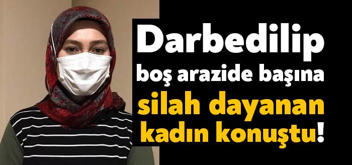Kocaeli'nde boşanmak isteyen kadın, kocası tarafından boş arazide önce darbedildi,