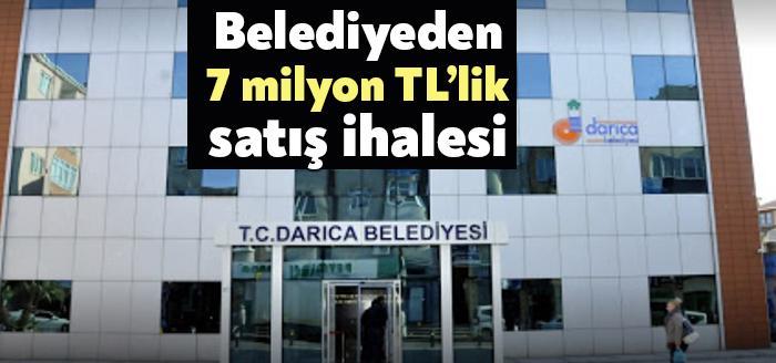 Darıca Belediyesi, mülkiyeti belediyeye ait iki taşınmazı ihaleyle satışa çıkaracak.