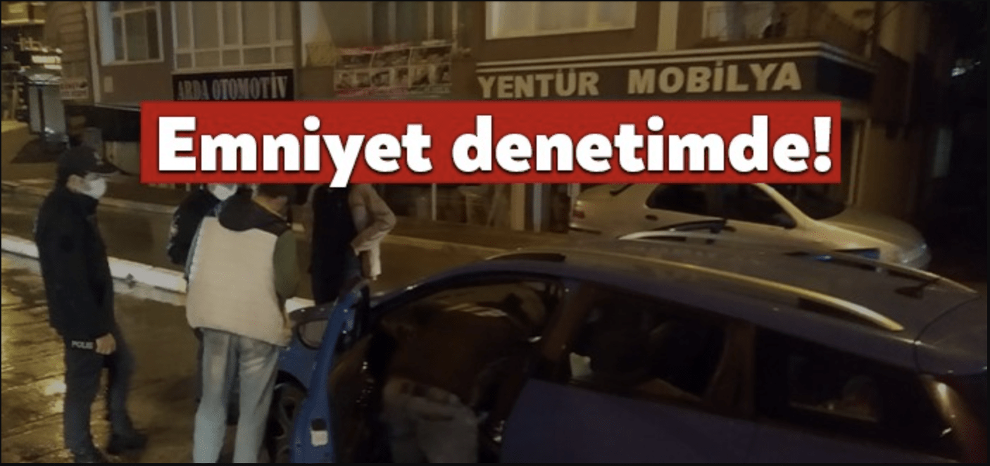 Koronavirüs salgınının yayılmasının önlenmesi kapsamında yapılan kontrollerde kural ihlalleri yapan
