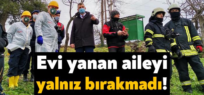 Gölcük Belediye Başkanı Ali Yıldırım Sezer ve Gölcük Belediyesi ekipleri